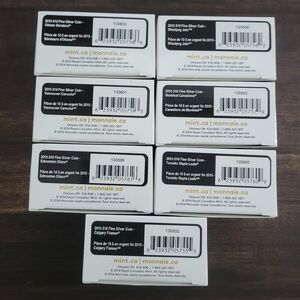 RCM 2015 $10 Fine Silver Coin Collection